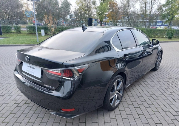 Lexus GS cena 99000 przebieg: 118801, rok produkcji 2016 z Szczecin małe 497